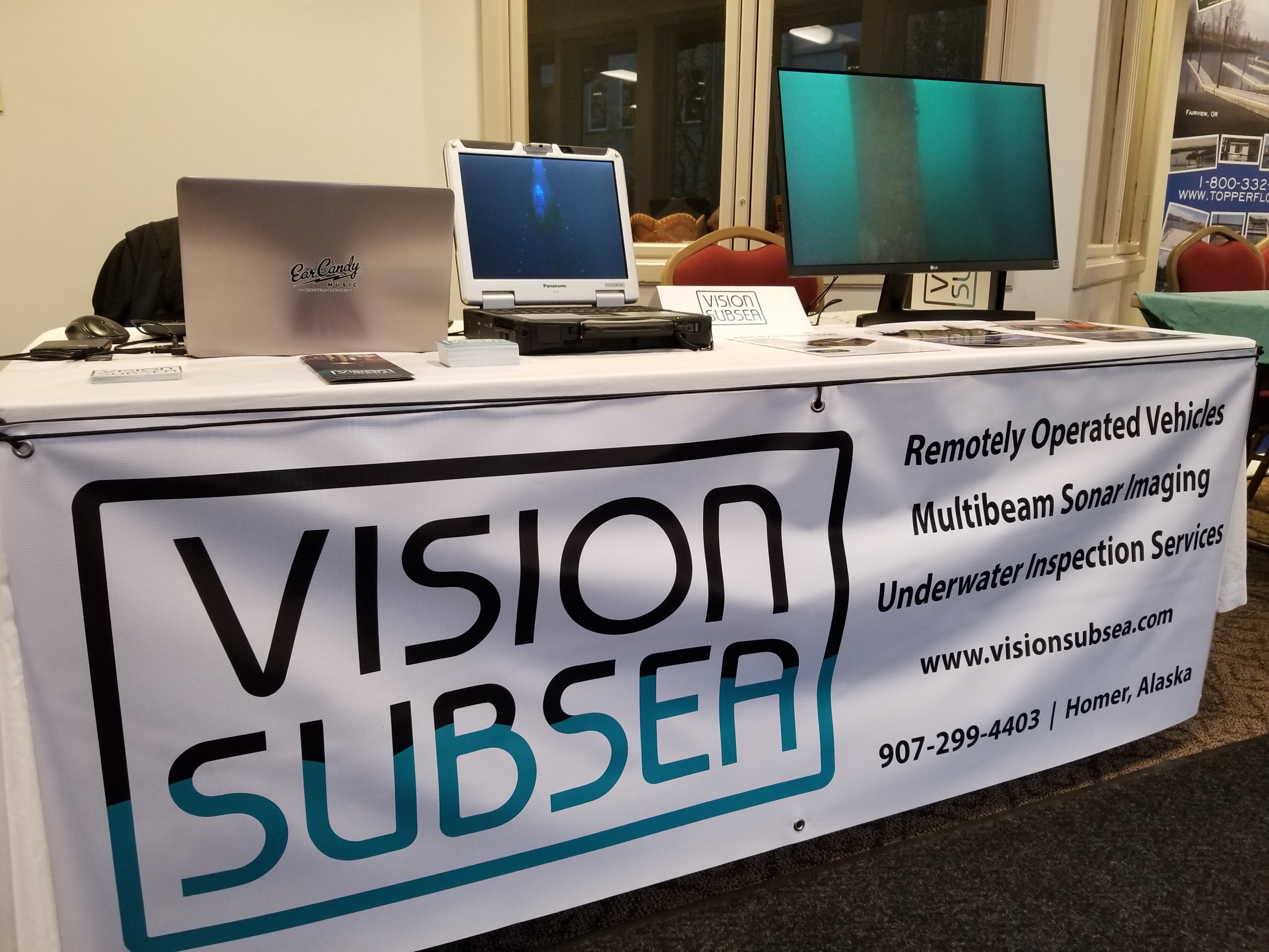 Vision Subsea consulting booth