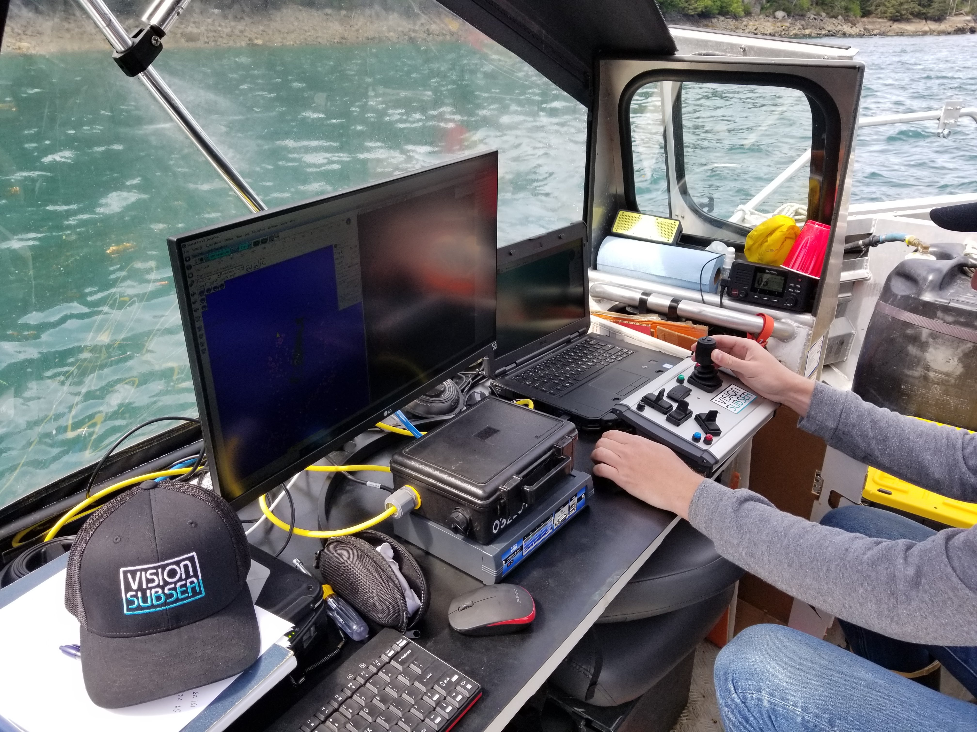 Vision Subsea's quickly mobilized command center